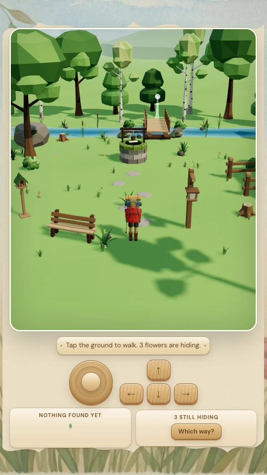 Woodland Walk digital flower gift preview